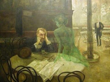 la fee verte  Green alcohol, Green aesthetic, Absinthe art